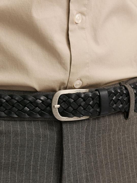 Actual product image Jack & Jones Jaclau Braided Leather Belt Styd (80)