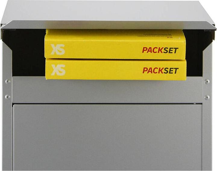 Produktbild SafePost 855 Briefkasten Silbergrau