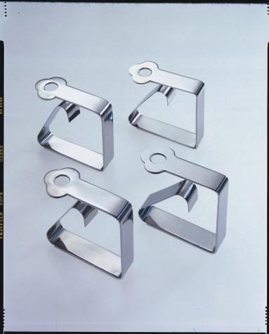 Wenko Tischtuchklemmen (6 x 6 cm)