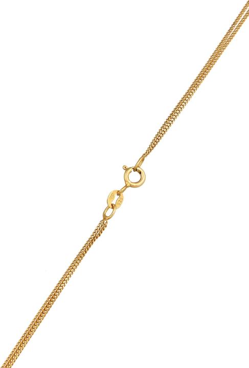 Actual product image Elli Necklace Layer Plate Crystal 925 Silver (925 sterling silver, Glass crystal, 40 cm)