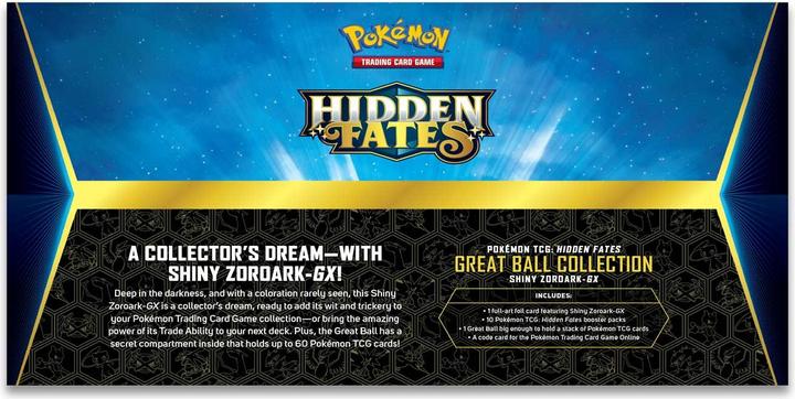 Image du produit Pokémon Hidden Fates (Anglais, Coffret & Collection)