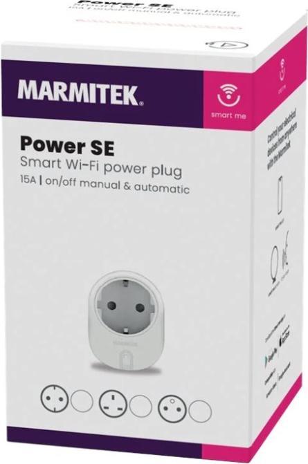 Marmitek POWER SE Smart Wi-Fi power plug 15A