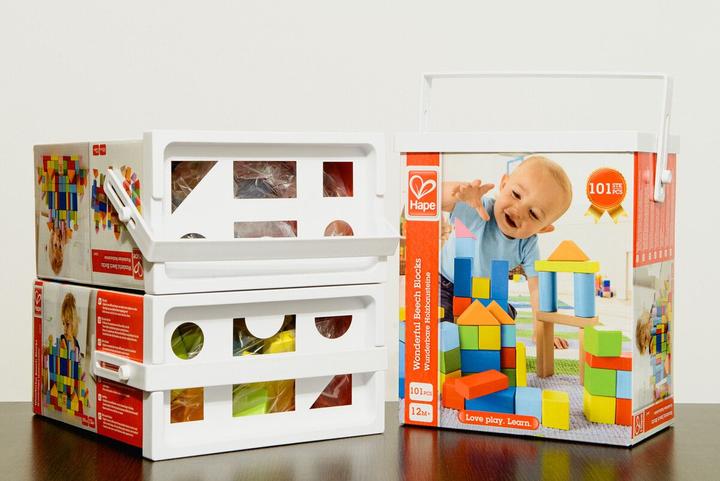 Image du produit Hape Merveilleux blocs de hêtre