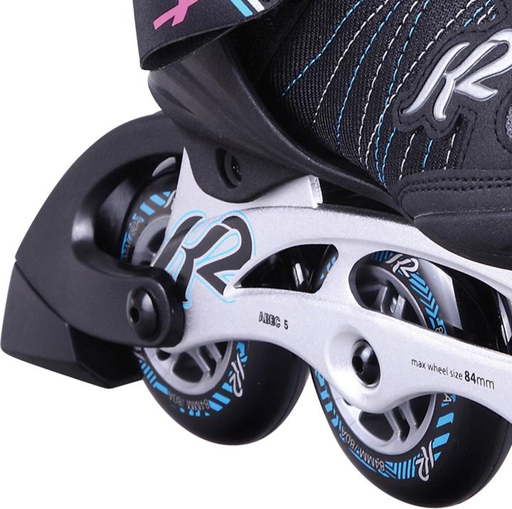 Produktbild K2 Inline Skates HELENA 84 Für Damen Mit Softboot, Black - Blue, 30D0372 (42)