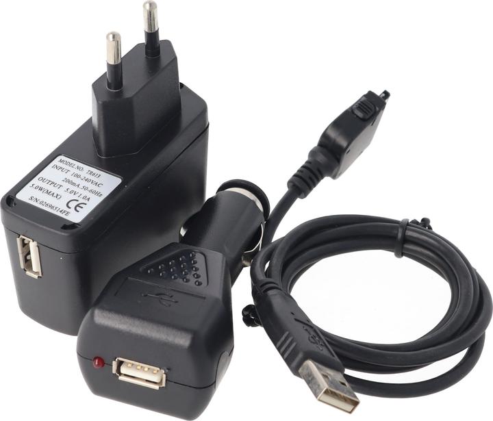 Produktbild AccuCell PDA Lade Sync Set, Handspring Treo 90, 180, 270, 300