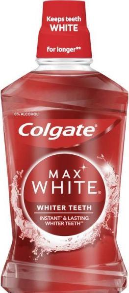 Image du produit Colgate Max White ONE des dents plus blanches (400 ml, Bains de bouche)