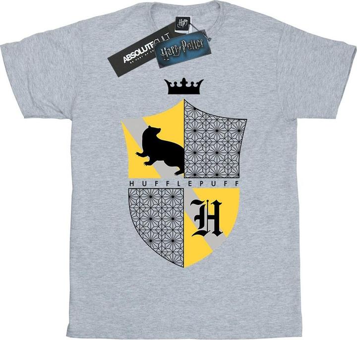 Immagine prodotto Hufflepuff Shield Maglietta Ampia Donna (XL)