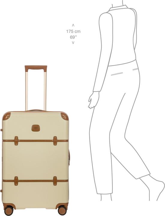 Immagine prodotto Brics Carrello Bellagio a 4 ruote da 70,5 cm con piega ad espansione (78 l, L (90 - 115l))