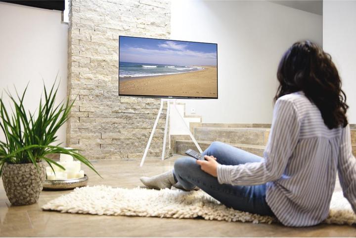 Immagine prodotto Hama Supporto TV, cavalletto indipendente, regolabile in altezza, 191 cm (75") fino a 40 kg (75", 40 kg)