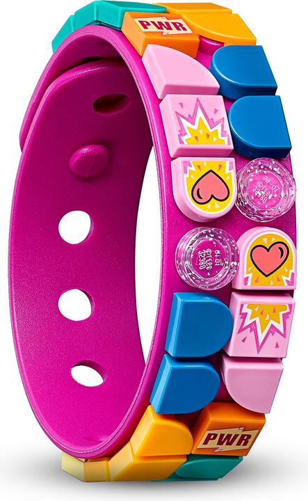 Actual product image LEGO Superhero Bracelet (41919, LEGO Dots)