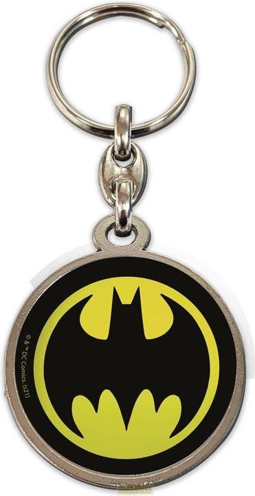 Actual product image SD Toys DC Comics porte-clés métal Batman Logo 7 cm