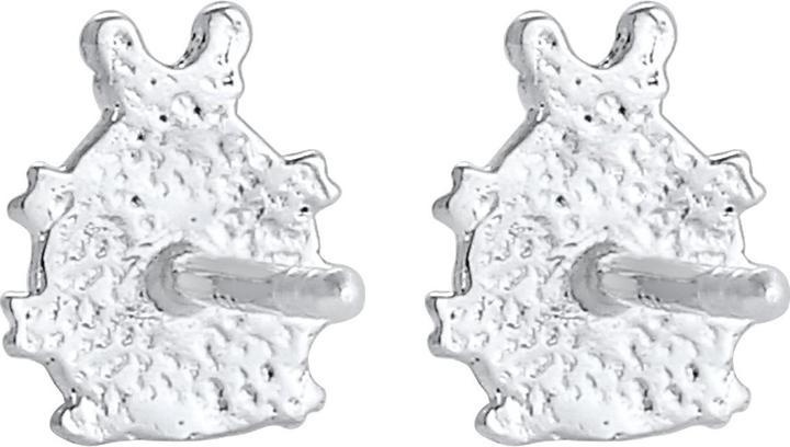 Actual product image Elli Earrings Children Ladybird Lucky Charm 925 Silver (Enamel, No gemstone, 925 sterling silver)