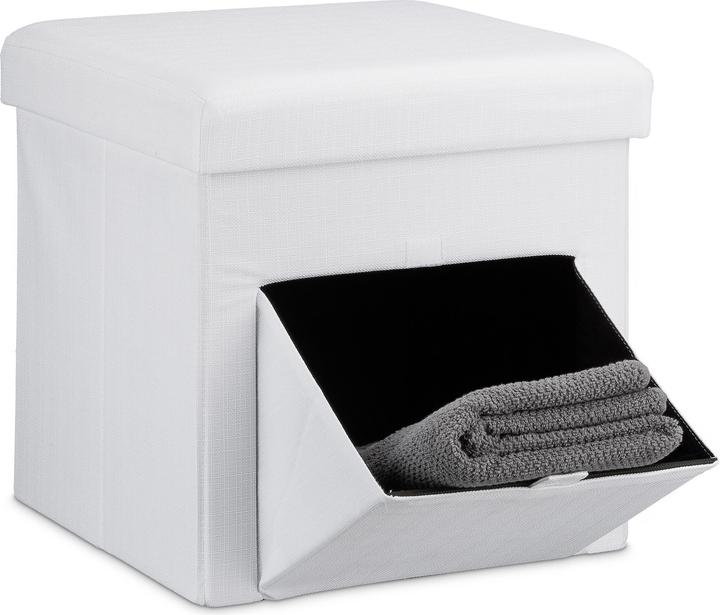 Relaxdays Folding Storage Ottoman