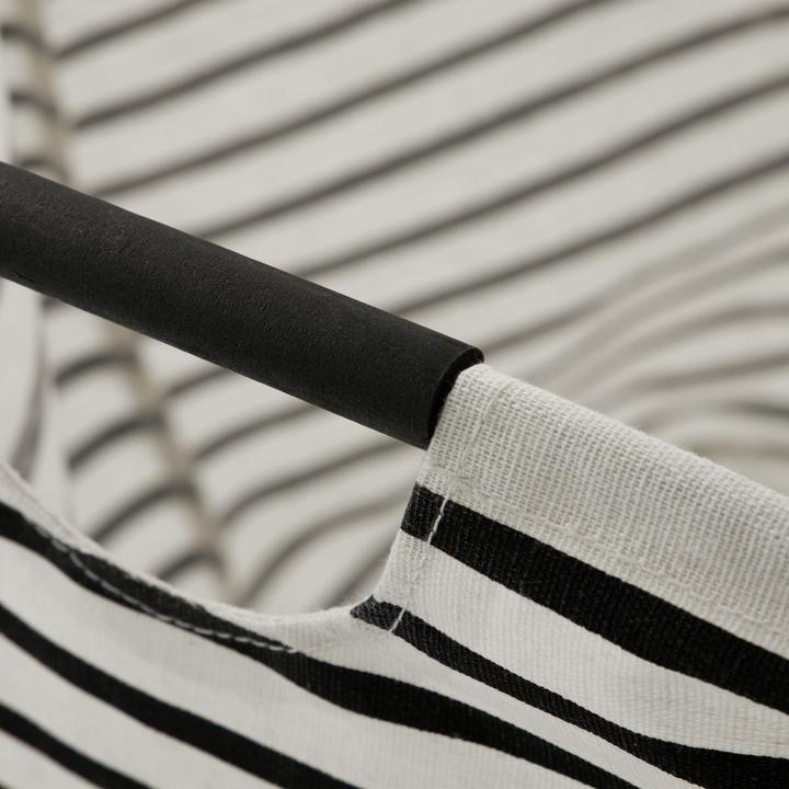 Produktbild House Doctor Wäschesack, HDstripes, Schwarz/Weiss