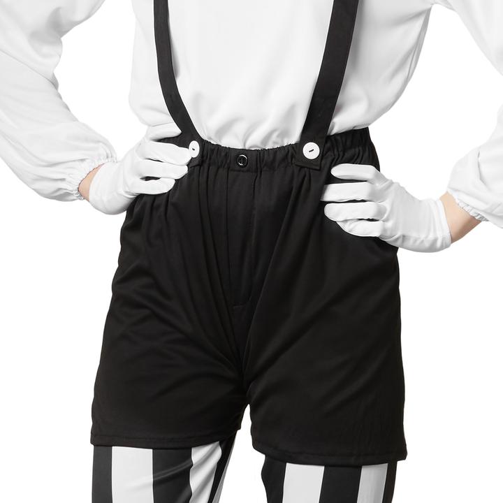Image du produit tectake Costume de clown pour femmes noir-blanc (L)