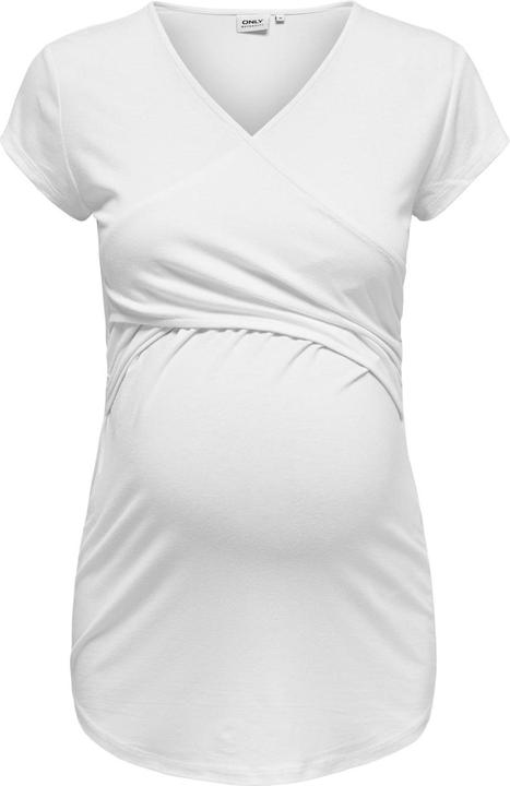 Only Maternity Mama Wickeleffekt Oberteil Top