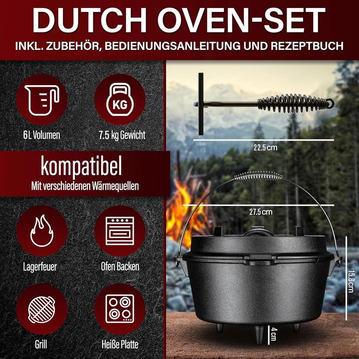 Produktbild Gusskönig Dutch Oven Set