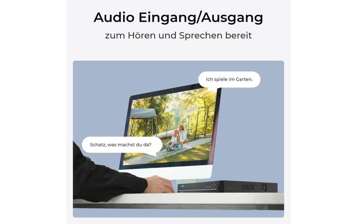 Image du produit Reolink NVS36 36- NVR de canal (Enregistreur vidéo en réseau (NVR))