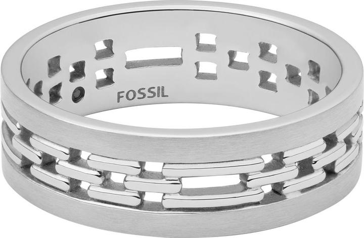 Actual product image Fossil Jewelry Ring (67, Steel)