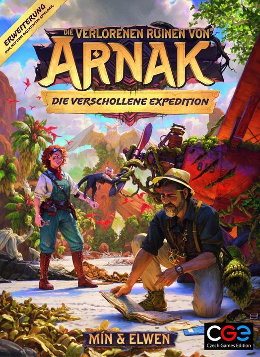 Immagine prodotto Czech games edition Gioco esperto Rovine di Arnak: La spedizione perduta (Tedesco)