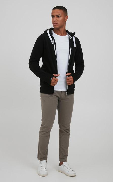 Actual product image Solid Loki Men's Fleece Jacket Zip-Hoodie (L)