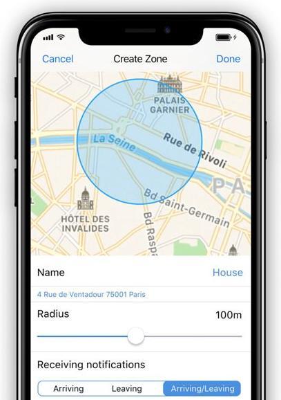 Actual product image Invoxia GPS Tracker Pro (iOS, Android)