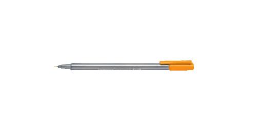 Produktbild Staedtler Fineliner triplus 0,3mm Hellora (Hellorange, Grau, 1 x)
