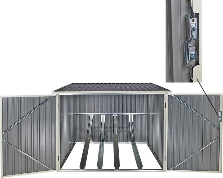 Produktbild Dema Fahrradgarage / Fahrradunterstand 4 m²
