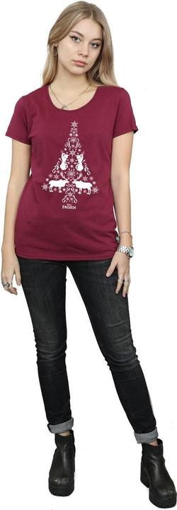 Immagine prodotto Disney Frozen Christmas Tree Maglietta Donna (XL)