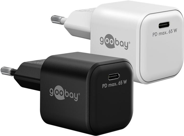 Immagine prodotto Goobay Caricabatterie Rapido USB-C Nano con tecnologia GaN (65 W)