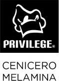 Produktbild Privilege melam.hosteler Aschenbecher 11cm schwarz Privileg