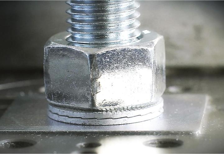 Actual product image Nord-Lock Wedge lock washers NL24 zinc flake coated, to DIN25201 (M24)
