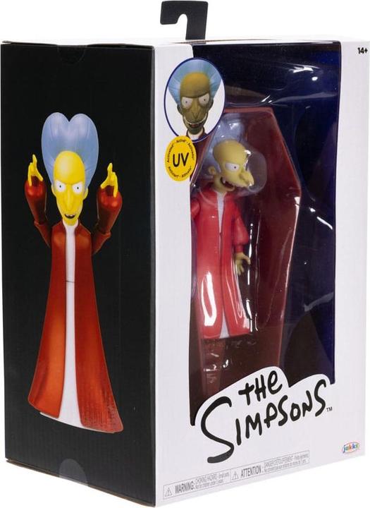 Actual product image Jakks Pacific Simpsons Premium Action Figure Count Burns 13 cm