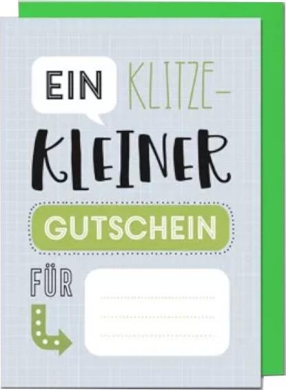 Image du produit Gutscheinkarte (12 pcs)