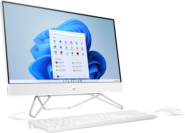 Actual product image HP All-in-One PC 24-cb1110ng (60.5cm (23.8") FHD display, Intel i3-1215U, 8GB RAM, 512GB SSD, Window (Intel Core i3-1215U, 8 GB, 512 GB, GeForce MX450)