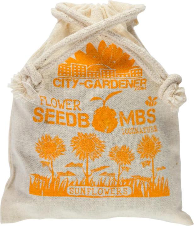 Image du produit Die Stadtgärtner Bombes de graines de tournesol (Germe de bombe)