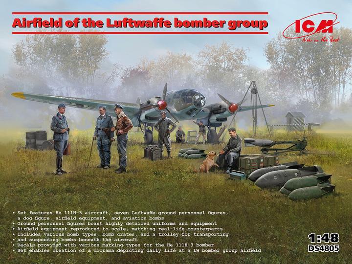 Image du produit ICM Aérodrome du groupe de bombardement de la Luftwaffe