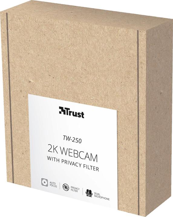 Image du produit Trust Caméra Web TW-250 (3.60 Mpx)