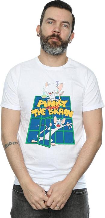 Image du produit Universal Textiles Mens Pinky And The Brain Laboratory T-Shirt (M)