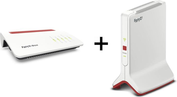 Produktbild AVM Bundle FRITZ!Box 7590 AX + FRITZ!Repeater 3000