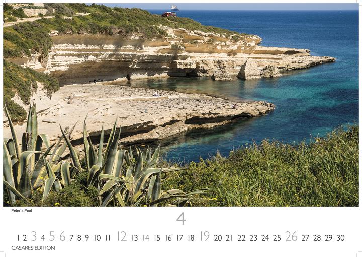 Produktbild Malta 2026 S 24x35 cm (24 x 35 cm, Deutsch)
