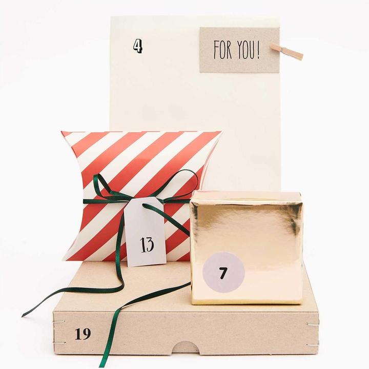 Produktbild Rico Design XL Stempel-Set "Adventszahlen"