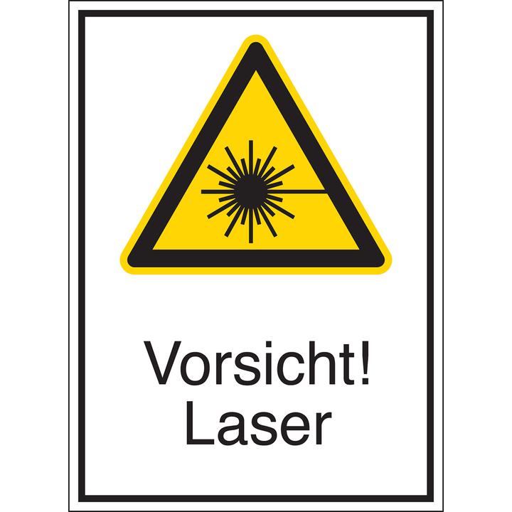 Produktbild Brady STD-986-131x185-B7525, Warnschilder - Vorsicht! Laser