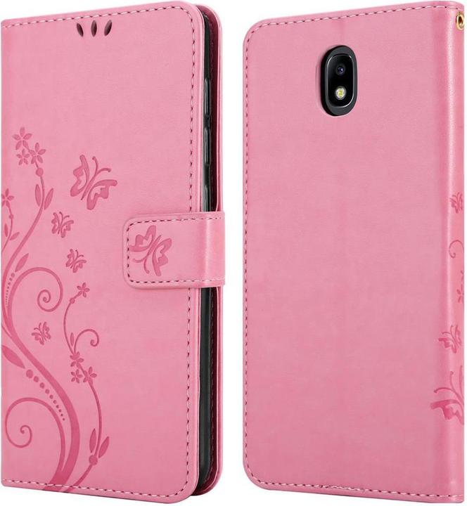 Image du produit Cadorabo Couverture du livre de fleurs (Samsung Galaxy J7 2018)