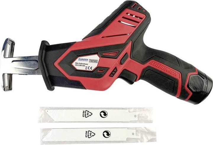Actual product image Kunzer Cordless reciprocating saw foxtail