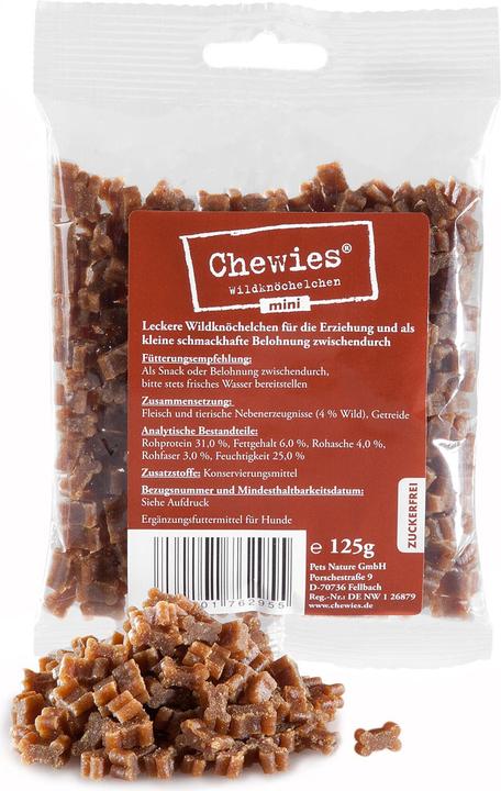 Produktbild Chewies Mini Knöchelchen (Adult, 1 Stk., 125 g)