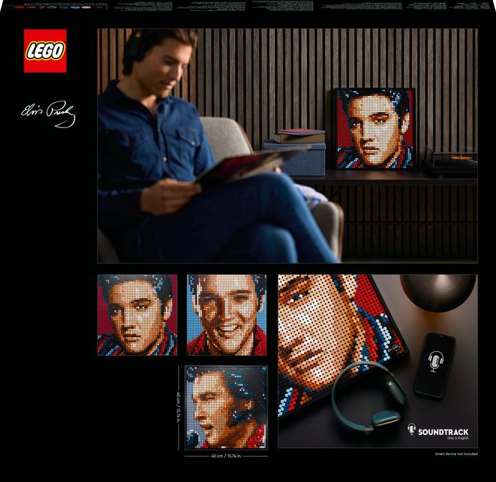 Immagine prodotto LEGO Elvis Presley - Il Re (31204, Set LEGO rari)