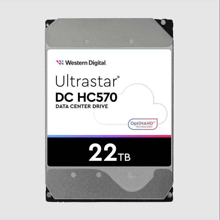 Actual product image WD Ultrastar DC HC570 (22 TB, 3.5", CMR)