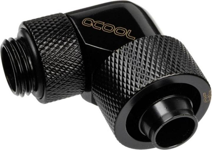 Alphacool 16/10mm ijspegel 90° draaibaar G1/4