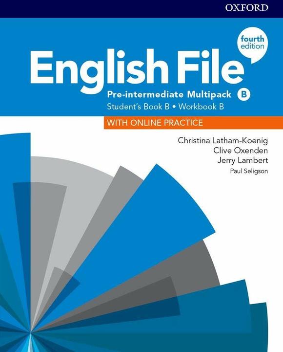 Image du produit English File: Pre-Intermediate: Student's Book/Workbook Multi-Pack B (Anglais, Christina Latham King, Jerry Lambert, Clive Oxenden, 2019)